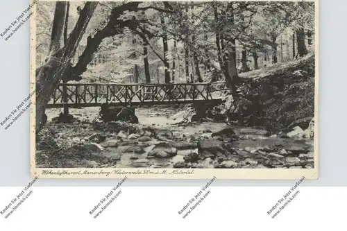 5439 BAD MARIENBERG, Nistertalbrücke, 1934