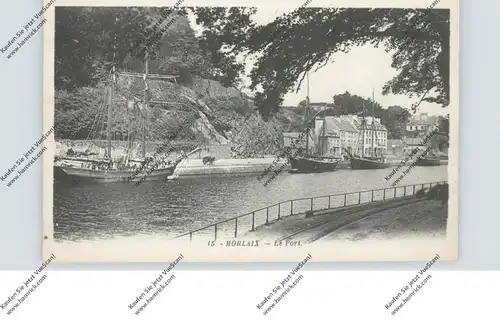 F 29600 MORLAIX, Le Port, Voiliers / Segelschiffe / sailing ships