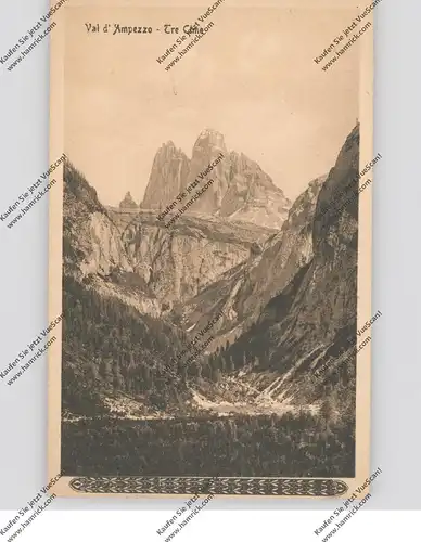 I 39034 TOBLACH, Drei Zinnen, Tre Cine, 1932
