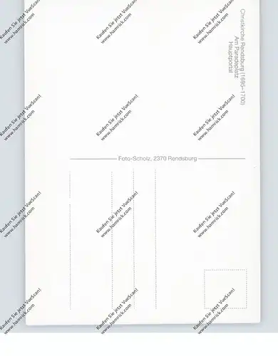 2370 RENDSBURG, Christkirche am Paradeplatz