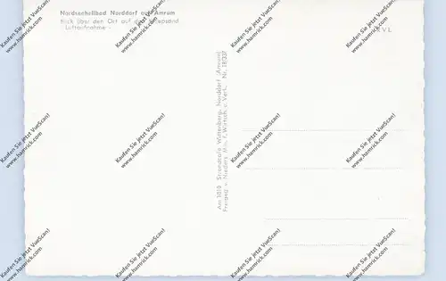 2278 NORDDORF / Amrum, Luftaufnahme, Ort und Kniepsand