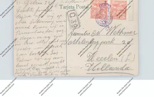 E 35001 LAS PALMAS DE GRAN CANARIA, Vegas de San Jose, Schiffspost / Ship Post,  Hollandsche Lloyd, Brasil stamps
