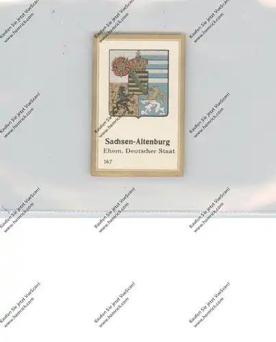 0-7400 ALTENBURG, Provinz-Wappen, Abdullah Sammelbild