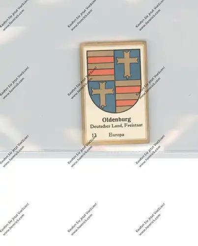 2900 OLDENBURG, Provinz-Wappen, Abdullah Sammelbild