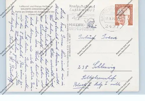 2427 MALENTE, Dieksee Anlegestelle