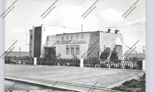 I 71043 MANFREDONIA - SIPONTO, Ristorante La Conchiglia