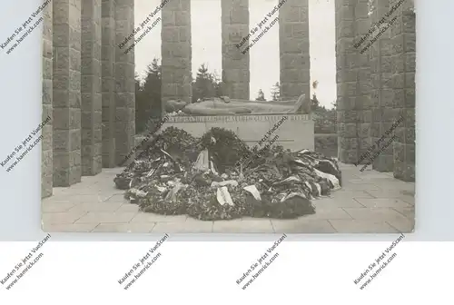 4811 OERLINGHAUSEN; Tönsberg, Ehrenmal Königl. Inf. Regt. 14, Photo-AK, 2 Einrisse