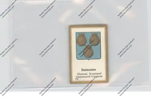 HRVATSKA / KROATIEN - DALMATIEN, Landeswappen, Abdullah Sammelbild