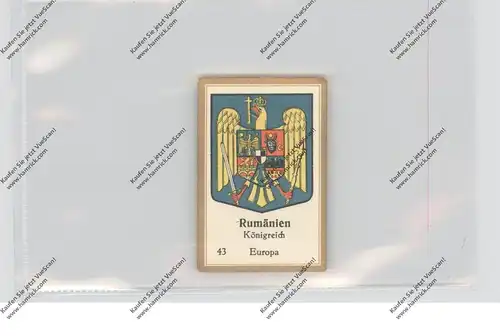 ROMANIA - Staatswappen, Abdullah Sammelbild