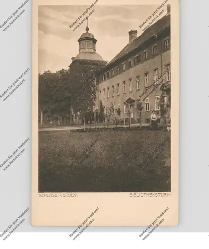 3470 HÖXTER, Schloss Corvey, Bibliotheksturm