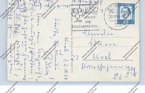 2448 BURG / Fehmarn, Dorfpartie 1964, kl. Druckstelle