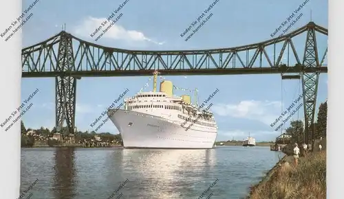 OZEANSCHIFFE - MS "KUNGSHOLM", Nord-Ostsee-Kanal