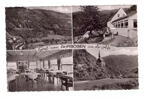 5486 ALTENAHR - PÜTZFELD, Restaurant "Zum Ahrbogen", 1958