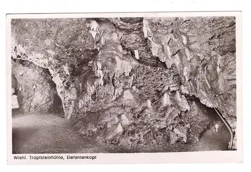 5276 WIEHL, Tropfsteinhöhle, 1949 !!