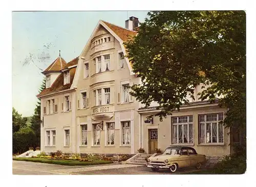 7825 LENZKIRCH, Hotel Vogt, OPEL Oldtimer, 1960