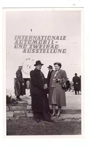 6000 FRANKFURT, Messe, IFMA 1954, Photo-AK