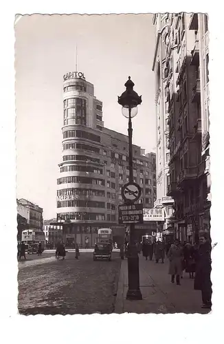 E 28000 MADRID, Avenida de Jose Antonio, 1956, Brfm. fehlt