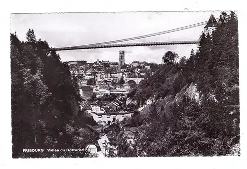 CH 1700 FREIBURG / FRIBOURG FR - Gotterontal mit Brücke