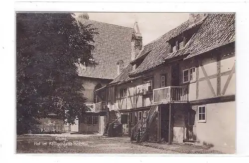 WESTPREUSSEN - ELBING / ELBLAG, Hof im Heilig-Geist-Hospital