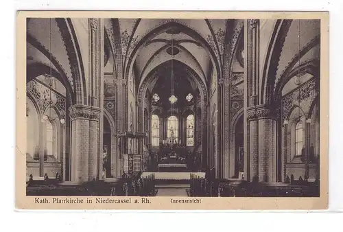 5216 NIEDERKASSEL, Katholische Pfarrkirche, Innenansicht