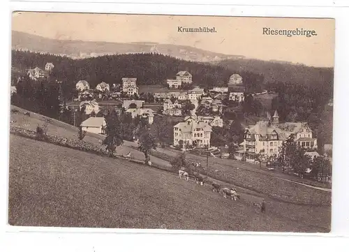 NIEDER-SCHLESIEN - KRUMMHÜBEL / KARPACZ, Ortsansicht