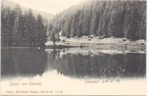 0-6055 OBERHOF, Silberteich, 1903
