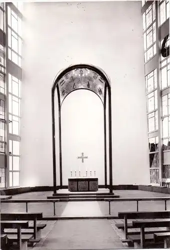EXPO - BRUSSEL 1958, Kerk / L'Eglise / Church / Kirche Innenansicht