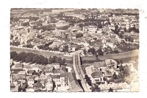 7550 RASTATT, Luftaufnahme 1954, unten rechts leicht verwaschen