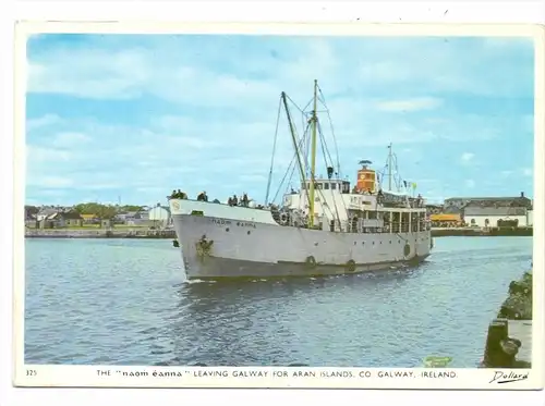 FÄHRE / Ferry / Traversier /& Veerboot  / Traghetto - "NAOM EANNA", Eire / Ireland, Galway - Arlan Islands