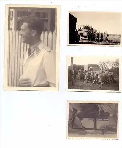 MILITÄR - WEHRMACHT, 1 Photo-AK, 3 Photos