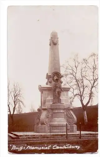 UK - ENGLAND - KENT - CANTERBURY, Buffi Memorial, 1907, photo-AK
