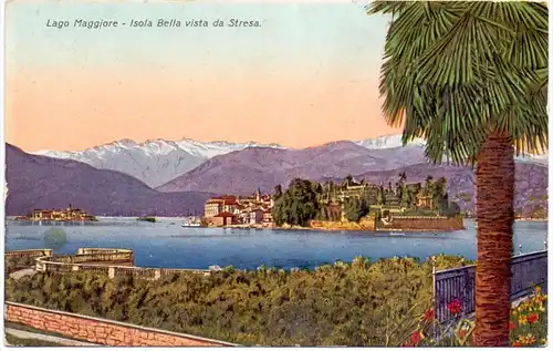 I 28838 Isola Bella, Lago Maggiore, Inselansicht