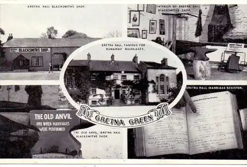 UK - ENGLAND - DUMFRIES - GRETNA GREEN, Wedding / Marriages