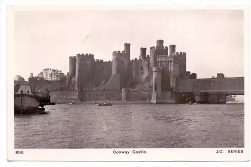 UK - WALES - CAERNARVONSHIRE - CONWAY, Castle, 1949