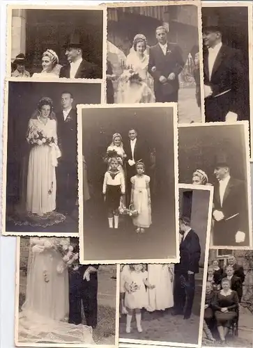 HOCHZEIT / Wedding / Mariage / Matrimonio - 9 Photo-AK