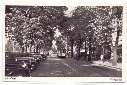 4000 DÜSSELDORF, Königsallee, Strassenbahn / Tram