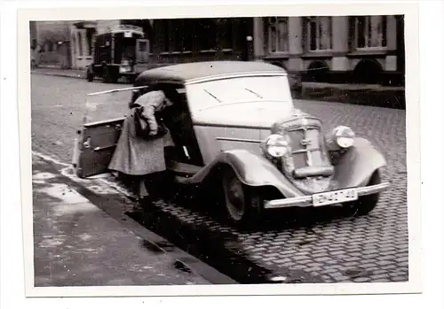 AUTOMOBIL Oltimer Cabrio, Photo 8,8 x 6,4 cm