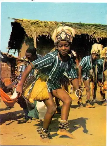 VÖLKERKUNDE / ETHNIC - Cote d´Ivore, Region de MAN, Danseuse Yacouba