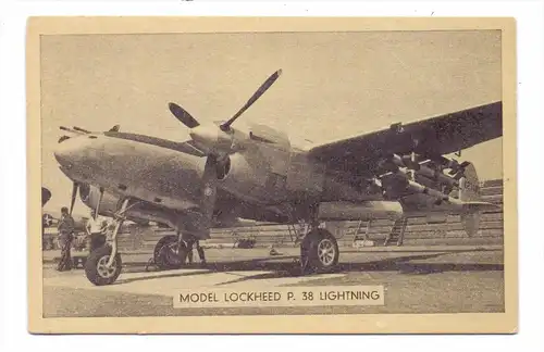 MILITÄR - FLUGZEUG / Airplane / Avion - Lockheed P 38 Lightning