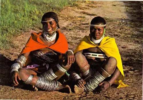 VÖLKERKUNDE / ETHNIC - South Africa, Bantoe girls