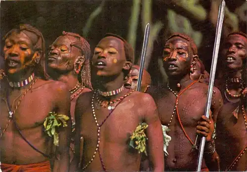 VÖLKERKUNDE / ETHNIC - Kenya, Masai Warriors