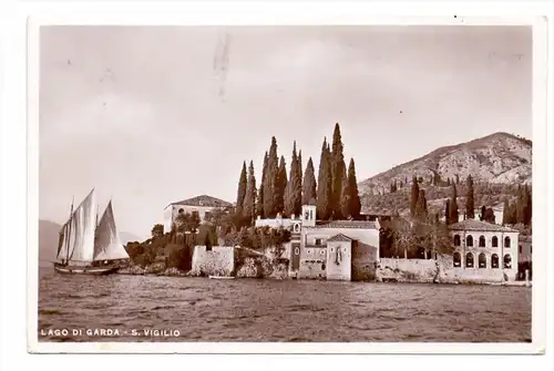 I 37016 GARDA, Lago di Garda, San Vigilio, 1937