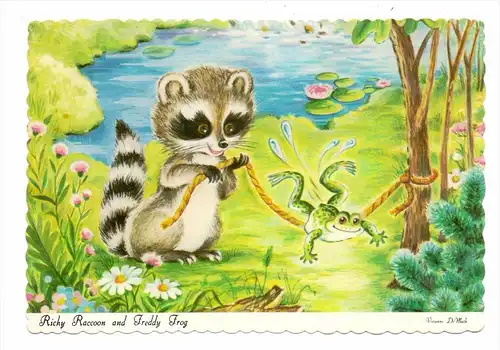 COMIC - RICKY RACCOON & FREDDY FROG, 1969