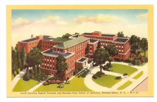 USA - NORTH CAROLINA - WINSTON-SALEM, Baptist Hospital