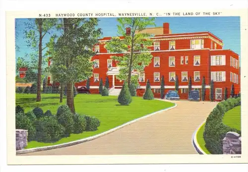 USA - NORTH CAROLINA - WAYNESVILLE, Haywood County Hospital