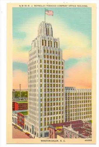 USA - NORTH CAROLINA - WINSTON-SALEM, Reynolds Tobacco Company Office Building