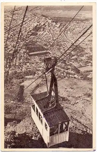 SOUTH AFRICA / SÜDAFRIKA - CAPE TOWN, Cable-car, 1951