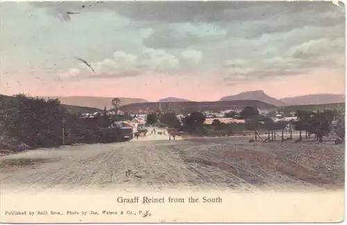 SOUTH AFRICA / SÜDAFRIKA - CAMDEBOO-GRAAF REINET, from the South