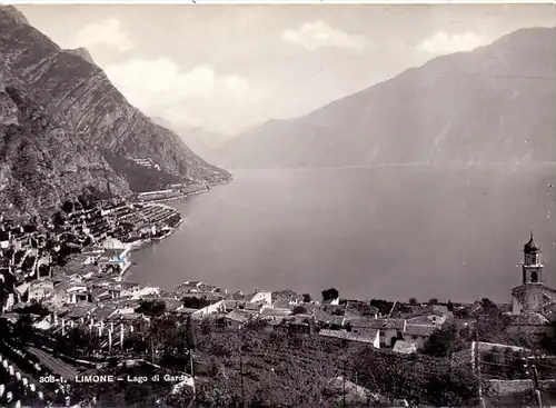 I 25010 LIMONE, Lago di Garda, Panorama, 1966