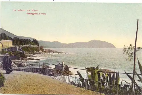 I 16100 GENOVA - NERVI, Passeggiata a mare, Verlag: Trenkler